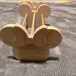 Wooden Ear/Headband holder - Minnie Mouse